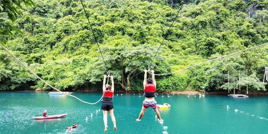 HÀ NỘI - QUẢNG BÌNH - ĐỘNG THIÊN ĐƯỜNG - SUỐI NƯỚC MOỌC - CỒN CÁT